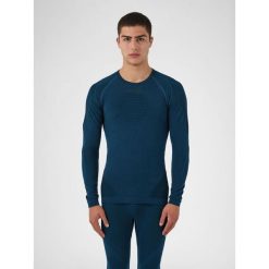 Evolutyon Biotech Thermal Jersey. Niebieskie bluzy męskie UYN, bez wzorów, z jersey, sportowe, bez ramiączek, bez kaptura. Za 579.99 zł.