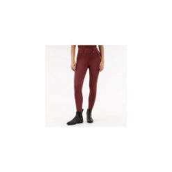 Damskie legginsy jeździeckie z pełną przyczepnością BR Equitation. Niebieskie legginsy damskie BR, bez wzorów, z materiału. Za 407.50 zł.