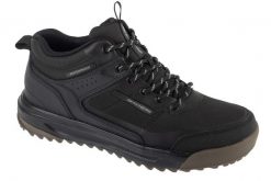 Buty trekkingowe męskie, Urban Street Hiker. Czarne trekkingi męskie Skechers, z materiału, bez zapięcia. Za 359.99 zł.