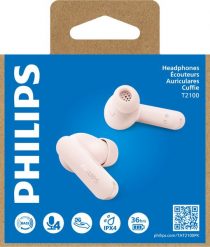 Słuchawki Philips bezprzewodowe pink (TAT2100PK/00). Różowe słuchawki bezprzewodowe Philips. Za 100.53 zł.