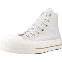 Tenisówki Converse Model Ctas Lift Hi Barely Kolor Szary. Niebieskie trampki i tenisówki damskie Converse, bez wzorów, z tkaniny, bez zapięcia. Za 398.50 zł.