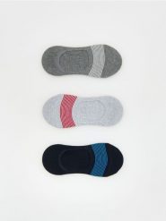 3 pack skarpet stopek - granatowy. Niebieskie skarpety męskie Reserved, bez wzorów. W wyprzedaży za 25.99 zł.