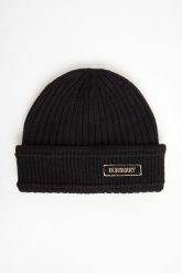 Czapka męska wełniana BURBERRY. Czapki męskie Burberry, bez wzorów, z wełny. Za 1,299.00 zł.