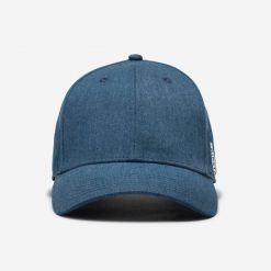 Czapka baseballówka dla dorosłych Kipsta BA550. Niebieskie czapki damskie KIPSTA, bez wzorów, sportowe. Za 39.99 zł.