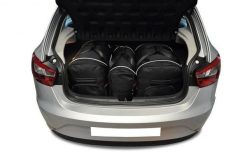 Torby Do Bagażnika Seat Ibiza 3 Sportcoupe 2008-2016 3Szt Kjust. Czarne torby podróżne damskie KJUST, bez wzorów, z kauczuku. Za 925.00 zł.