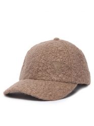 Guess Czapka z daszkiem V6YZ06 W3269 Beżowy ciemny. Brązowe czapki damskie Guess, z aplikacjami, z poliesteru. Za 174.99 zł.