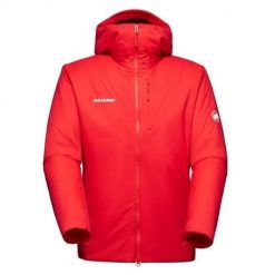 Kurtka uniwersalna męska Mammut Rime Flex Insulated. Czerwone kurtki męskie Mammut, m, bez wzorów, z syntetyku, klasyczne, z kapturem. Za 1,127.00 zł.