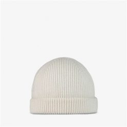 Czapka zimowa dla dorosłych wywijana BUFF Knitted Beanie Ervin. Białe czapki damskie Buff, na zimę, bez wzorów, sportowe. W wyprzedaży za 164.93 zł.