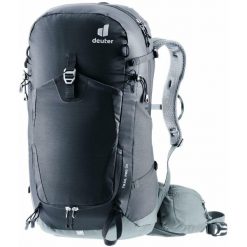 Plecak turystyczny Deuter Trail Pro Czarny. Czarne plecaki damskie Deuter, bez wzorów, sportowe. Za 949.99 zł.