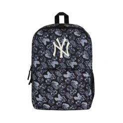 Plecak New York Yankees AOP Stadium. Czarne plecaki męskie New Era, bez wzorów, z materiału, sportowe. Za 182.85 zł.