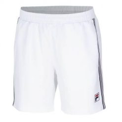 Spodnie treningowe męskie Fila Short Riley. Białe spodnie sportowe męskie Fila, m, bez wzorów, z materiału, trekkingowe. Za 341.00 zł.