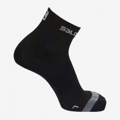 Skarpetki do biegania Salomon Sense Support niskie. Fioletowe skarpetki damskie Salomon, bez wzorów. W wyprzedaży za 69.00 zł.
