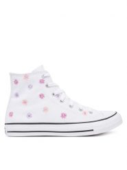 Converse Trampki Chuck Taylor All Star A11781C Biały. Białe trampki i tenisówki damskie Converse, bez wzorów, z materiału, bez zapięcia. Za 234.99 zł.