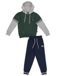 Bluza wytrzymały z kaptur na co dzień na siłownię. Niebieskie bluzy damskie LEONE 1947 APPAREL, bez wzorów, z dresówki, bez ramiączek, bez kaptura. Za 84.16 zł.