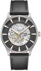 Zegarek Kenneth Cole KENNETH COLE KCWGX0057902 zegarek męski szary 43.5 mm. Szare zegarki męskie Kenneth Cole, bez wzorów. Za 367.09 zł.