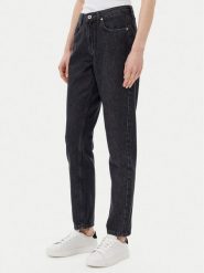 Karl Lagerfeld Jeans Jeansy A2W10138 Czarny Mom Fit. Czarne jeansy damskie Karl Lagerfeld Jeans, bez wzorów, z bawełny. Za 239.99 zł.