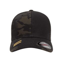 Czapka Z Daszkiem Multicam. Czarne czapki damskie FLEXFIT, bez wzorów. Za 87.99 zł.
