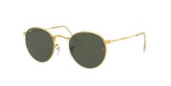 Okulary przeciwsłoneczne Ray-Ban Round Metal. Szare okulary przeciwsłoneczne damskie Ray-Ban, okrągłe. Za 569.99 zł.