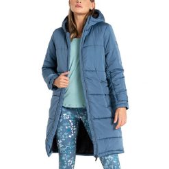 Renomowana kurtka damska Longline II. Niebieskie kurtki sportowe damskie Dare 2B, bez wzorów, z puchu, bez ramiączek, bez kaptura, trekkingowe. Za 423.85 zł.