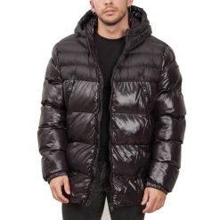 Kurtka GEOX M2628K TC162 M SILE HOOD JACKET Czarny. Czarne kurtki męskie Geox, m, bez wzorów, z tkaniny, casualowe, bez kaptura. Za 595.99 zł.