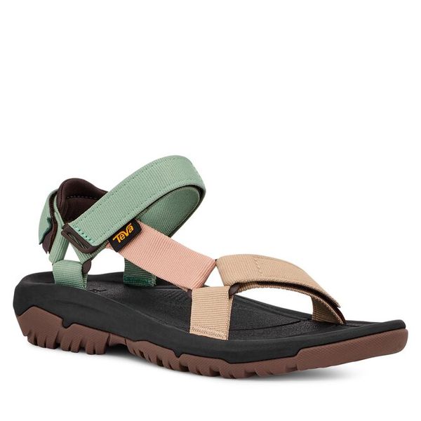 Sandały Teva. Niebieskie sandały damskie Teva, bez wzorów, bez obcasa, bez zapięcia. Za 189.99 zł.