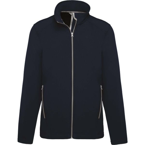 Kurtka Kariban Softshell 2 Couches. Czarne kurtki męskie KARIBAN, xl, bez wzorów, z elastanu, bez kaptura. Za 164.95 zł.
