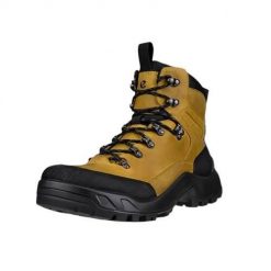 Buty trekkingowe męskie Ecco Offroad Mid. Żółte buty zimowe męskie ecco, bez wzorów, z materiału, za kostkę, bez obcasa, bez zapięcia. Za 1,029.00 zł.