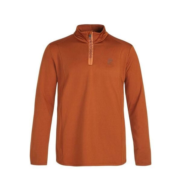 Sweter 1/4 zip Protest Will. Brązowe swetry męskie Protest, bez wzorów, sportowe, bez kołnierzyka, bez ramiączek. Za 224.00 zł.