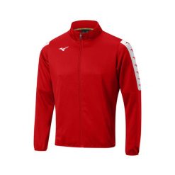 Kurtka Mizuno Nara Track. Czerwone kurtki męskie Mizuno, m, bez wzorów, eleganckie, bez kaptura. Za 192.50 zł.
