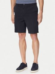 BOSS Szorty materiałowe H-Kane1-Shorts 50555235 Granatowy Modern Fit. Niebieskie szorty męskie Boss, bez wzorów, z bawełny. Za 449.99 zł.