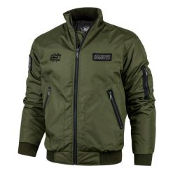 Kurtka Męska Flek EXTREME HOBBY Flyers BLOCK. Zielone kurtki męskie EXTREME HOBBY, m, bez wzorów, z poliesteru, bez kaptura. Za 409.00 zł.