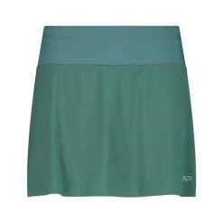 Spódnica mini 2 w 1 damska CMP. Zielone szorty damskie CMP, bez wzorów, sportowe. Za 244.50 zł.