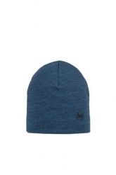 Czapka Buff Merino Midweight Beanie Melange Tempest uni. Niebieskie czapki damskie Buff, bez wzorów, z dzianiny, klasyczne. Za 129.99 zł.