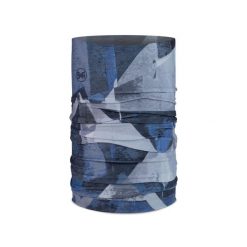 Komin na szyję - Bandana BUFF Original Ecostretch Toude Tide. Niebieskie szaliki męskie Buff, bez wzorów. Za 99.90 zł.