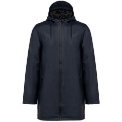 Kurtka wodoodporna Kariban Premium. Niebieskie kurtki męskie KARIBAN, xl, z aplikacjami, z poliesteru, bez kaptura. Za 357.00 zł.