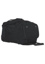 Torba sportowa na kółkach Erima Travel Line. Czarne torby sportowe męskie Erima, bez wzorów, z materiału. Za 299.99 zł.