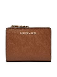 MICHAEL Michael Kors Portfel 32S4G8ED7L Brązowy. Brązowe portfele damskie MICHAEL Michael Kors, ze skóry. Za 359.99 zł.