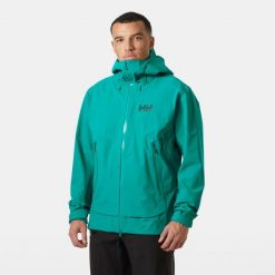 Kurtka narciarska Helly Hansen Verglas BC. Zielone kurtki sportowe męskie Helly Hansen, na zimę, m, bez wzorów, bez kaptura, narciarskie. W wyprzedaży za 1,499.50 zł.