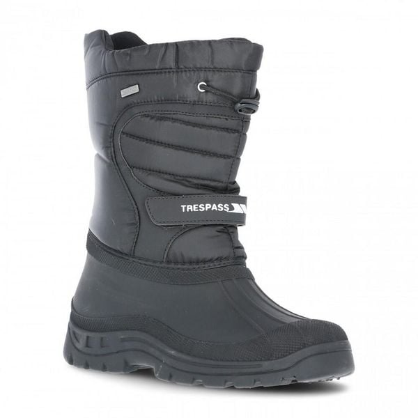 Buty Śniegowe Dodo Pull On Winter. Czarne buty zimowe męskie Trespass, z gumy, bez zapięcia. Za 234.99 zł.