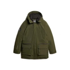 Wyściełana kurtka Superdry City. Zielone kurtki męskie Superdry, m, bez wzorów, z materiału, bez kaptura. Za 850.00 zł.