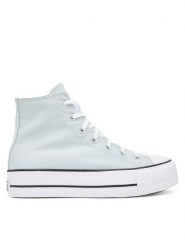 Converse Trampki Chuck Taylor All Star Lift Platform A11873C Błękitny. Niebieskie trampki i tenisówki damskie Converse, bez wzorów, z materiału, bez zapięcia. Za 269.99 zł.
