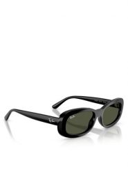 Ray-Ban Okulary przeciwsłoneczne 0RB2221 Czarny. Czarne okulary przeciwsłoneczne damskie Ray-Ban. Za 729.99 zł.
