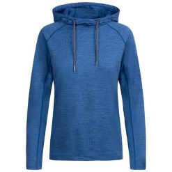 Bluza damska z kapturem Trespass Hattie. Niebieskie bluzy damskie Trespass, l, bez wzorów, z materiału, eleganckie, bez ramiączek, z kapturem. Za 254.00 zł.