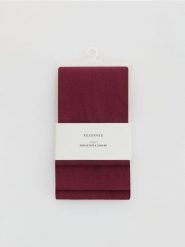 Rajstopy 80 DEN - bordowy. Czerwone rajstopy i pończochy Reserved, bez wzorów. Za 39.99 zł.
