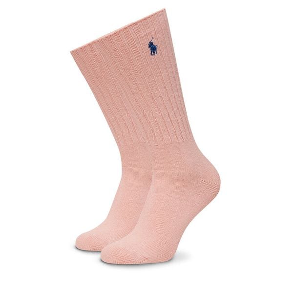 Skarpety długie Polo Ralph Lauren. Czerwone skarpetki damskie Polo Ralph Lauren, bez wzorów. Za 49.99 zł.