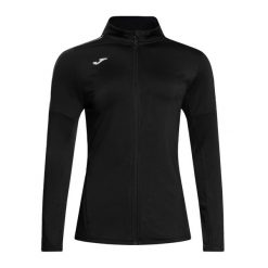 Bluza do biegania damska Joma R-City Full Zip. Czarne bluzy damskie Joma, xs, bez wzorów, sportowe, bez ramiączek, bez kaptura. Za 189.99 zł.