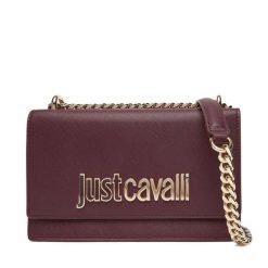 Torebka Just Cavalli. Fioletowe torebki do ręki damskie Just Cavalli, bez wzorów, bez dodatków. Za 639.99 zł.