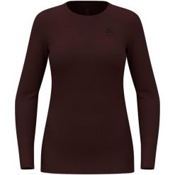 Bluza termoaktywna damska Odlo Merino 260 BL Top Crew Neck LS. Szare bluzy damskie ODLO, l, bez wzorów, sportowe, bez ramiączek, bez kaptura. Za 366.99 zł.