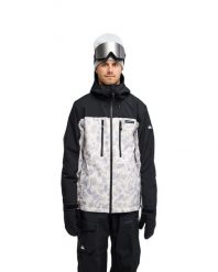 Kurtka śniegowa techniczna dla Mężczyzn SYCAMORE 20K Brązowy. Brązowe kurtki męskie Quiksilver, m, bez wzorów, z materiału, bez kaptura. Za 1,079.99 zł.