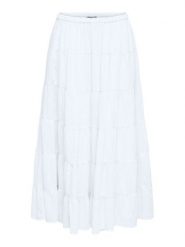 ONLY Spódnica maxi Kelly 15374229 Biały Regular Fit. Białe spódnice damskie ONLY, m, bez wzorów, z bawełny, maxi. Za 169.99 zł.